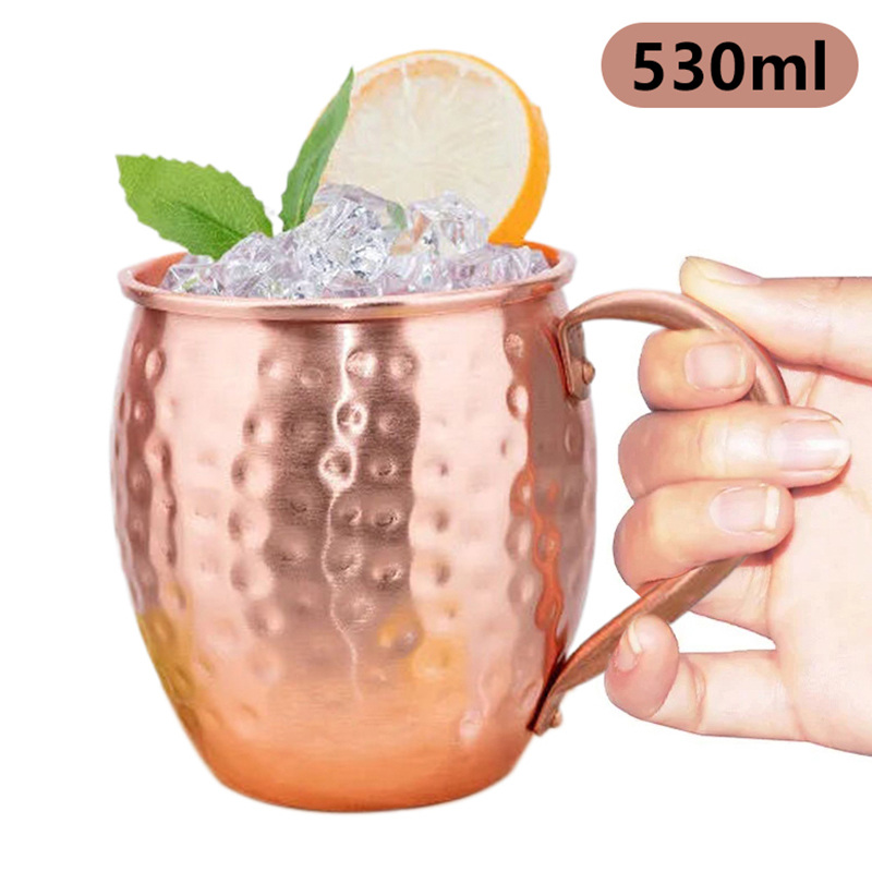 Wine With Beer Cocktail - 【F】 كوب موسكو ميول نحاسي 100%
