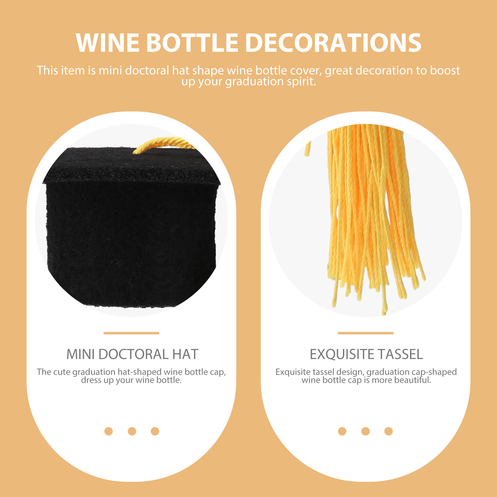 6 قطع من أغطية زجاجات النبيذ ا - مراجعة Wine Beer Festival وسعره