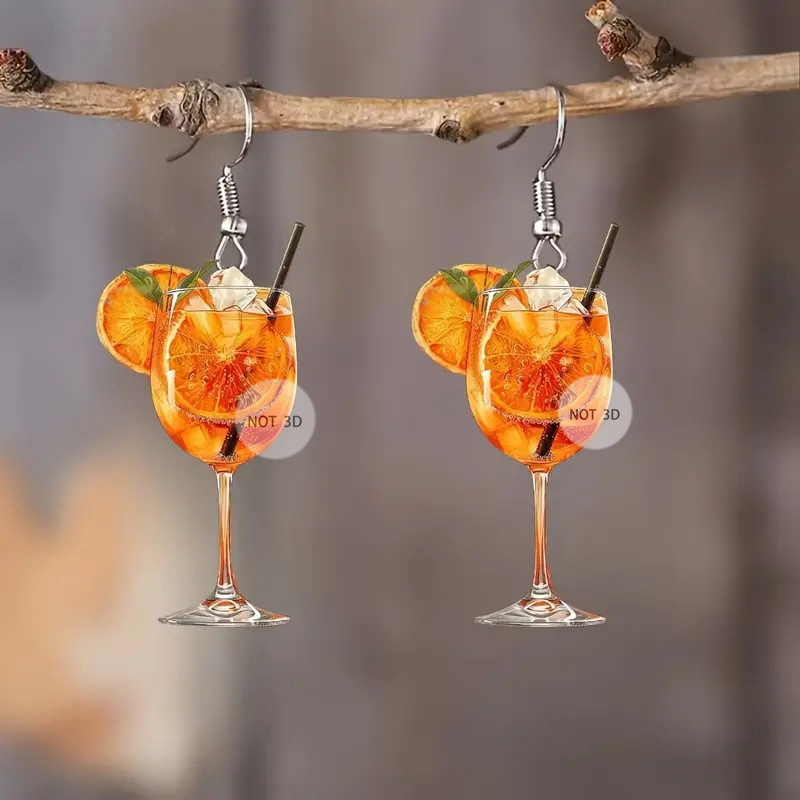 أقراط على شكل كأس نبيذ لمهرجان - مراجعة Wine Beer Festival وسعره